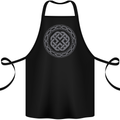 Viking Symbol Norse Mythology Grey Gym Cotton Apron 100% Organic Black