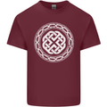 Viking Symbol Norse Mythology White Gym Mens Cotton T-Shirt Tee Top Maroon