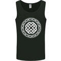 Viking Symbol Norse Mythology White Gym Mens Vest Tank Top Black