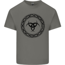 Viking Symbol Skaldenmet Black Gym Mens Cotton T-Shirt Tee Top Charcoal