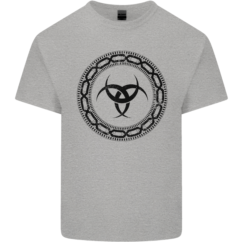 Viking Symbol Skaldenmet Black Gym Mens Cotton T-Shirt Tee Top Sports Grey