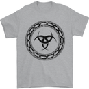 Viking Symbol Skaldenmet Black Gym Mens T-Shirt 100% Cotton Sports Grey