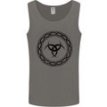 Viking Symbol Skaldenmet Black Gym Mens Vest Tank Top Charcoal