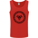 Viking Symbol Skaldenmet Black Gym Mens Vest Tank Top Red