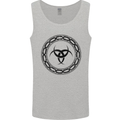 Viking Symbol Skaldenmet Black Gym Mens Vest Tank Top Sports Grey