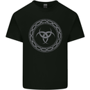 Viking Symbol Skaldenmet Grey Gym Mens Cotton T-Shirt Tee Top Black