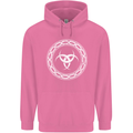 Viking Symbol Skaldenmet White Gym Mens 80% Cotton Hoodie Azelea