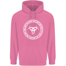 Viking Symbol Skaldenmet White Gym Mens 80% Cotton Hoodie Azelea