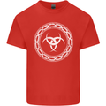 Viking Symbol Skaldenmet White Gym Mens Cotton T-Shirt Tee Top Red