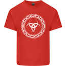 Viking Symbol Skaldenmet White Gym Mens Cotton T-Shirt Tee Top Red