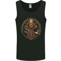 Viking Warrior With Sword and Shield Mens Vest Tank Top Black
