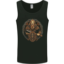 Viking Warrior With Sword and Shield Mens Vest Tank Top Black