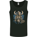 Viking With Horned Helmet Mens Vest Tank Top Black