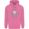 Viking Wolf With Nordic Symbols Mens 80% Cotton Hoodie Azelea