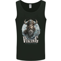 Viking the Kingdom of Valhalla Mens Vest Tank Top Black