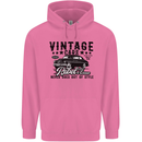 Vintage Cars Rebel Without a Cause USA Mens 80% Cotton Hoodie Azelea