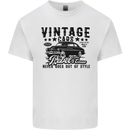 Vintage Cars Rebel Without a Cause USA Mens Cotton T-Shirt Tee Top White