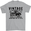 Vintage Cars Rebel Without a Cause USA Mens T-Shirt 100% Cotton Sports Grey