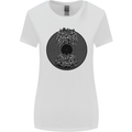 Vinyl Music Sound Waves Turntable Decks DJ Womens Wider Cut T-Shirt White