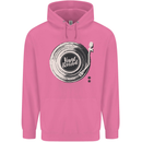 Vinyl Record Music Turntable DJ Mens 80% Cotton Hoodie Azelea