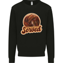 Volleyball You've Been Served Funny Kids Sweatshirt Jumper Black