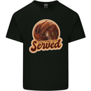 Volleyball You've Been Served Funny Kids T-Shirt Childrens Black