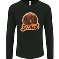 Volleyball You've Been Served Funny Mens Long Sleeve T-Shirt Black