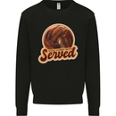Volleyball You've Been Served Funny Mens Sweatshirt Jumper Black