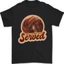 Volleyball You've Been Served Funny Mens T-Shirt 100% Cotton Black