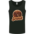 Volleyball You've Been Served Funny Mens Vest Tank Top Black