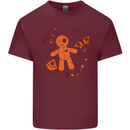 Voodoo Doll Elements Black Magic Mens Cotton T-Shirt Tee Top Maroon