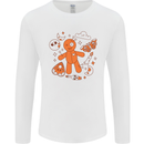 Voodoo Doll Elements Black Magic Mens Long Sleeve T-Shirt White