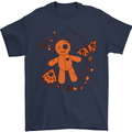 Voodoo Doll Elements Black Magic Mens T-Shirt 100% Cotton Navy Blue
