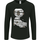 Voodoo Doll Evil Spirits Dark Magic Halloween Mens Long Sleeve T-Shirt Black