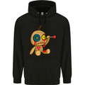 Voodoo Doll Eye Evil Spirits Dark Magic Halloween Childrens Kids Hoodie Black