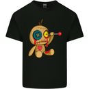 Voodoo Doll Eye Evil Spirits Dark Magic Halloween Kids T-Shirt Childrens Black