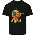 Voodoo Doll Eye Evil Spirits Dark Magic Halloween Mens Cotton T-Shirt Tee Top Black