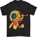 Voodoo Doll Eye Evil Spirits Dark Magic Halloween Mens T-Shirt 100% Cotton BLACK