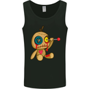 Voodoo Doll Eye Evil Spirits Dark Magic Halloween Mens Vest Tank Top Black