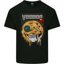 Voodoo Doll Skull Evil Spirits Dark Magic Halloween Kids T-Shirt Childrens Black