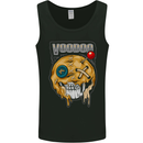 Voodoo Doll Skull Evil Spirits Dark Magic Halloween Mens Vest Tank Top Black