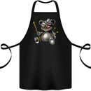 Voodoo Doll Skull Koala Bear Halloween Cotton Apron 100% Organic Black