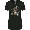 Voodoo Doll Skull Koala Bear Halloween Womens Wider Cut T-Shirt Black