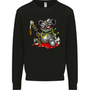 Voodoo Doll Skull Koala Bear Spirits Halloween Kids Sweatshirt Jumper Black