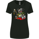 Voodoo Doll Skull Koala Bear Spirits Halloween Womens Wider Cut T-Shirt Black