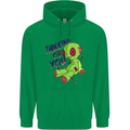 Voodoo Doll Thinking of You Halloween Black Magic Childrens Kids Hoodie Irish Green