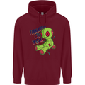 Voodoo Doll Thinking of You Halloween Black Magic Childrens Kids Hoodie Maroon