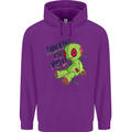 Voodoo Doll Thinking of You Halloween Black Magic Childrens Kids Hoodie Purple