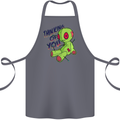 Voodoo Doll Thinking of You Halloween Black Magic Cotton Apron 100% Organic Steel