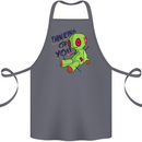 Voodoo Doll Thinking of You Halloween Black Magic Cotton Apron 100% Organic Steel